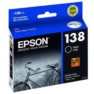 EP 138 PRETO ORIG - CARTUCHO EPSON