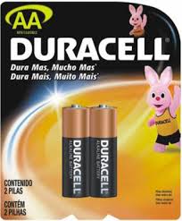 PILHA AA DURACELL  - 2 UNIDADES