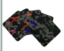 MOUSE PAD 22 X 20 CM - CAMUFLADO